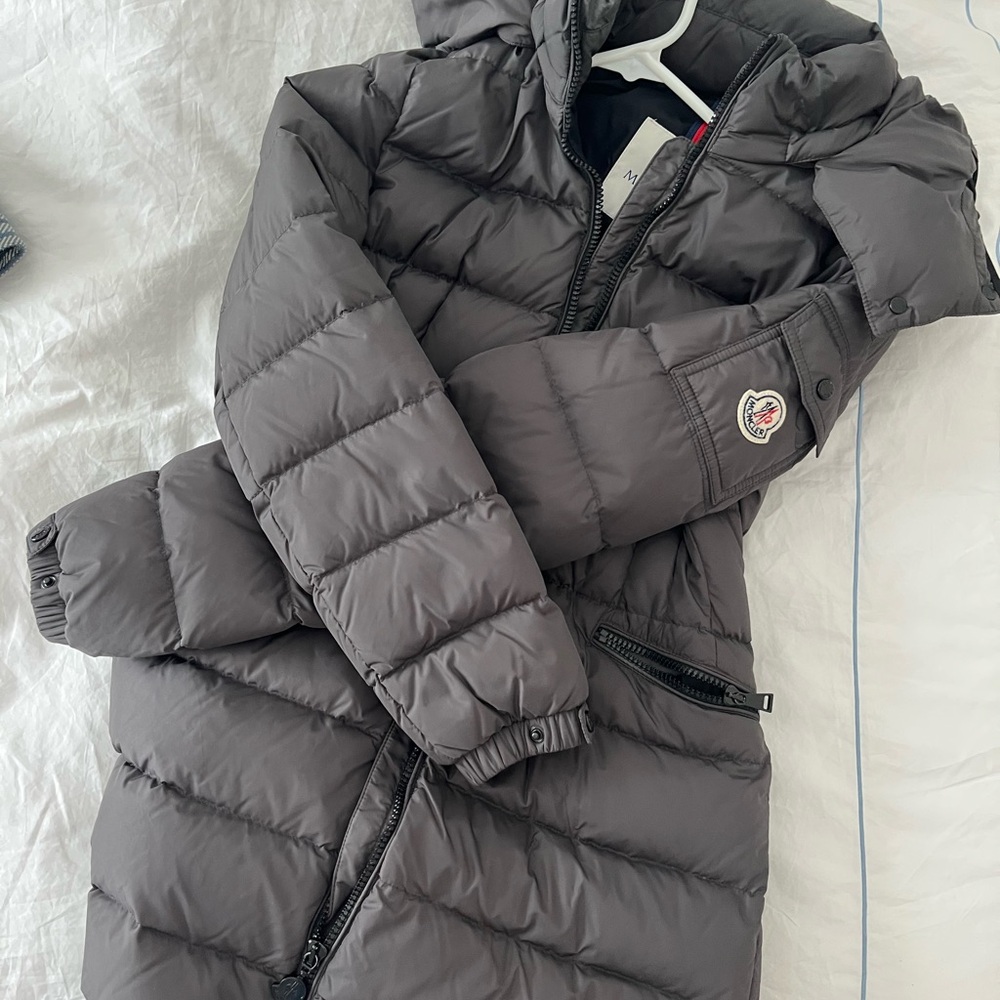 XS Moncler Slate Gray Down Jacket